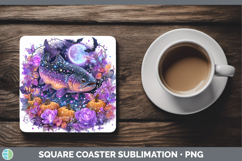 GorgeousBest Sellers 03 Cute Halloween Square Coaster design.