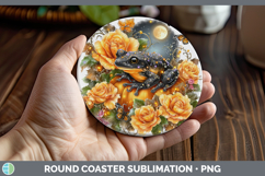 GorgeousBest Sellers 03 Cute Halloween Round Coaster design.