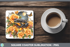 GorgeousBest Sellers 03 Cute Halloween Square Coaster design.