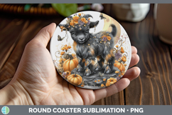 GorgeousBest Sellers 03 Cute Halloween Round Coaster design.