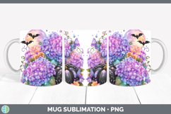 GorgeousBest Sellers 03 Cute Halloween Mug Wrap design.