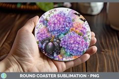 GorgeousBest Sellers 03 Cute Halloween Round Coaster design.