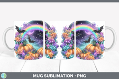 GorgeousBest Sellers 03 Cute Halloween Mug Wrap design.
