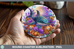 GorgeousBest Sellers 03 Cute Halloween Round Coaster design.