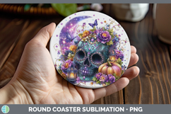 GorgeousBest Sellers 03 Cute Halloween Round Coaster design.