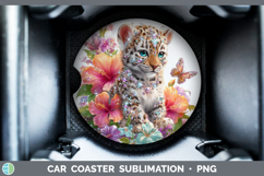 GorgeousBest Sellers 03 Rainbow Summer Car Coaster design.