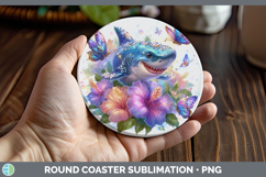 GorgeousBest Sellers 03 Rainbow Summer Round Coaster design.