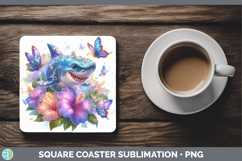 GorgeousBest Sellers 03 Rainbow Summer Square Coaster design.