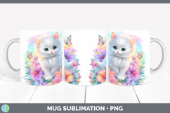 GorgeousBest Sellers 03 Rainbow Summer Mug Wrap design.