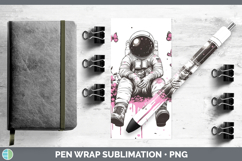 GorgeousBest Sellers 04 Pink Drips Pen Wrap design.