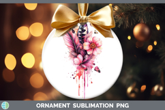 GorgeousBest Sellers 04 Pink Drips Ornament design.