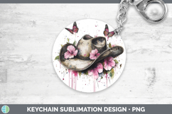 GorgeousBest Sellers 04 Pink Drips Keychain design.