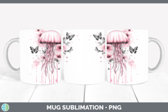 GorgeousBest Sellers 04 Pink Drips Mug Wrap design.