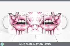 GorgeousBest Sellers 04 Pink Drips Mug Wrap design.