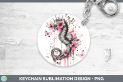 GorgeousBest Sellers 04 Pink Drips Keychain design.