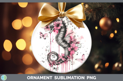 GorgeousBest Sellers 04 Pink Drips Ornament design.