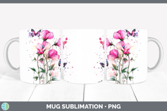 GorgeousBest Sellers 04 Pink Drips Mug Wrap design.