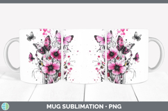 GorgeousBest Sellers 04 Pink Drips Mug Wrap design.