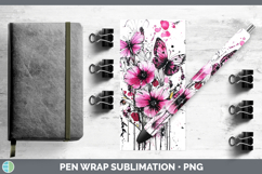 GorgeousBest Sellers 04 Pink Drips Pen Wrap design.