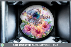 GorgeousBest Sellers 04 Rainbow Summer Car Coaster design.