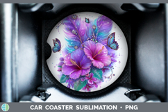 GorgeousBest Sellers 04 Rainbow Summer Car Coaster design.