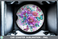 GorgeousBest Sellers 04 Rainbow Summer Car Coaster design.