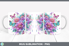 GorgeousBest Sellers 04 Rainbow Summer Mug Wrap design.