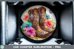 GorgeousBest Sellers 04 Rainbow Summer Car Coaster design.