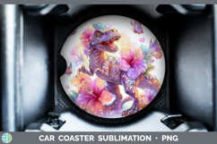 GorgeousBest Sellers 04 Rainbow Summer Car Coaster design.