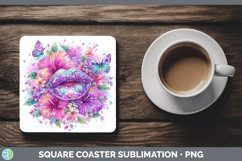 GorgeousBest Sellers 04 Rainbow Summer Square Coaster design.