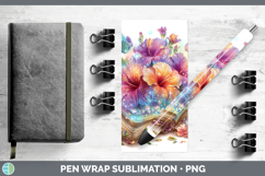 GorgeousBest Sellers 04 Rainbow Summer Pen Wrap design.