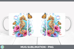 GorgeousBest Sellers 04 Rainbow Summer Mug Wrap design.