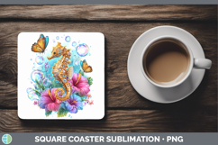 GorgeousBest Sellers 04 Rainbow Summer Square Coaster design.
