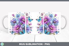 GorgeousBest Sellers 04 Rainbow Summer Mug Wrap design.