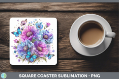 GorgeousBest Sellers 04 Rainbow Summer Square Coaster design.