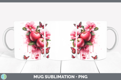 GorgeousBest Sellers 05 Pink Drips Mug Wrap design.