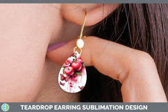 GorgeousBest Sellers 05 Pink Drips Teardrop Earrings design.