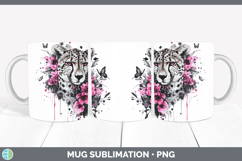 GorgeousBest Sellers 05 Pink Drips Mug Wrap design.