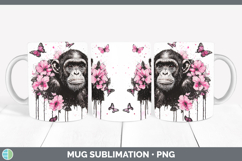 GorgeousBest Sellers 05 Pink Drips Mug Wrap design.