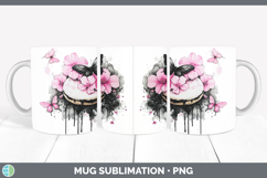 GorgeousBest Sellers 05 Pink Drips Mug Wrap design.