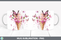 GorgeousBest Sellers 05 Pink Drips Mug Wrap design.