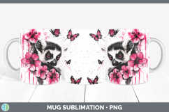 GorgeousBest Sellers 05 Pink Drips Mug Wrap design.