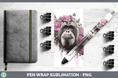 GorgeousBest Sellers 05 Pink Drips Pen Wrap design.