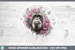 GorgeousBest Sellers 05 Pink Drips Wind Spinner design.