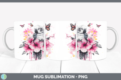 GorgeousBest Sellers 05 Pink Drips Mug Wrap design.
