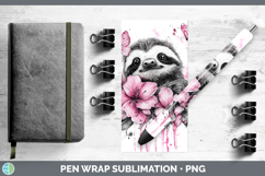 GorgeousBest Sellers 05 Pink Drips Pen Wrap design.