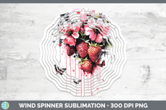 GorgeousBest Sellers 05 Pink Drips Wind Spinner design.