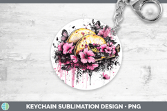 GorgeousBest Sellers 05 Pink Drips Keychain design.