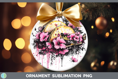 GorgeousBest Sellers 05 Pink Drips Ornament design.