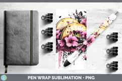 GorgeousBest Sellers 05 Pink Drips Pen Wrap design.